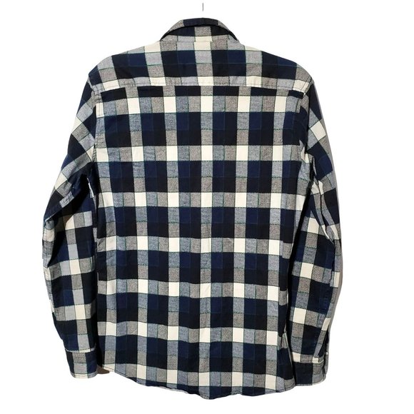 Scotch and Soda Womens Fitted Button Up Tab Sleeve Size XXL - Picture 2 of 5